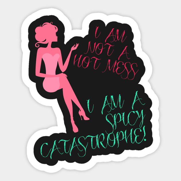 Spicy Catastrophe Sticker by TheDaintyTaurus